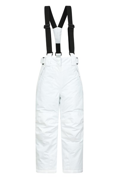 Falcon Extreme Kids Ski Pants - White