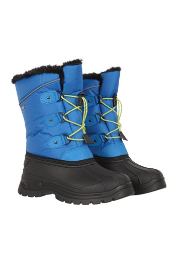 Whistler Kids Adaptive Snow Boots Bright Blue