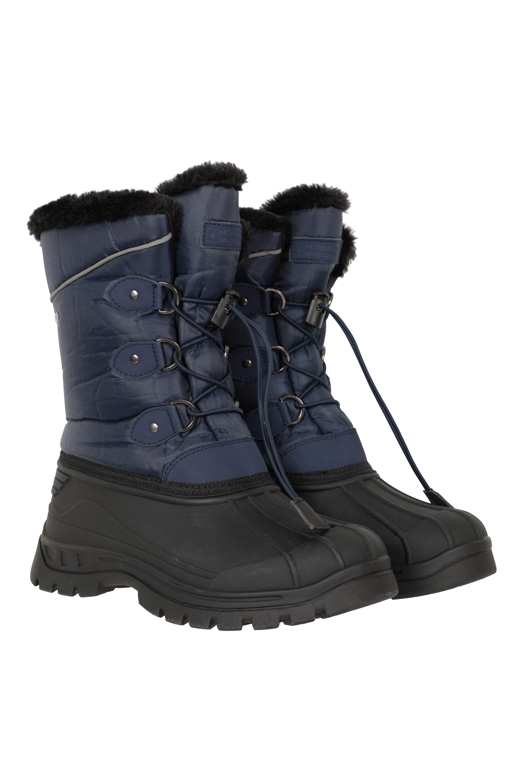 Whistler Kids Adaptive Snow Boots - Navy