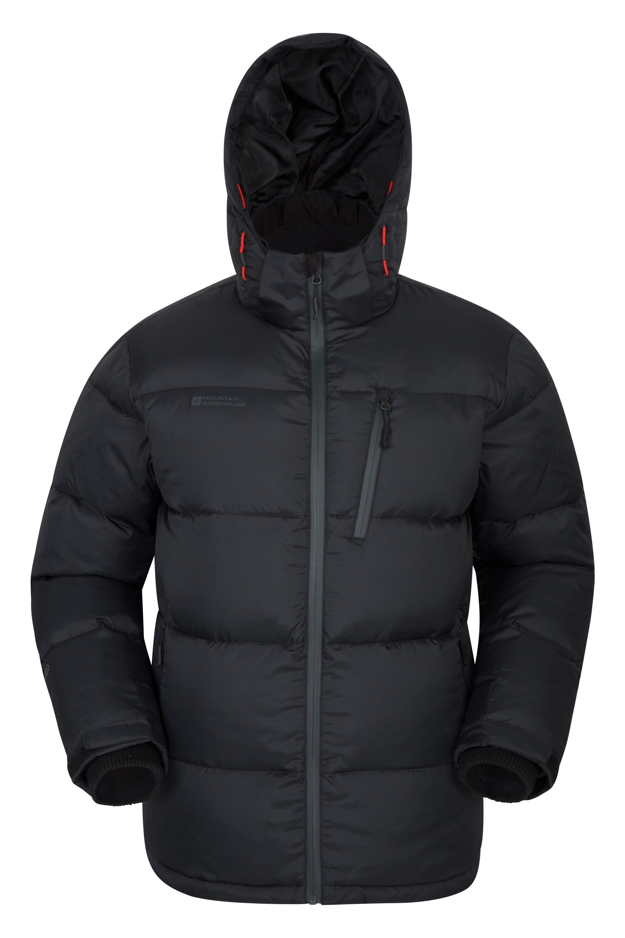 mens down padded coat