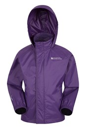 Pakka Kids Waterproof Jacket Dark Purple
