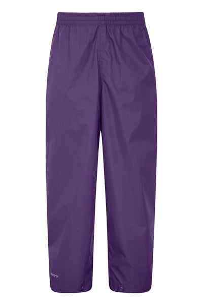 Pakka Kids Waterproof Over Trousers - Purple