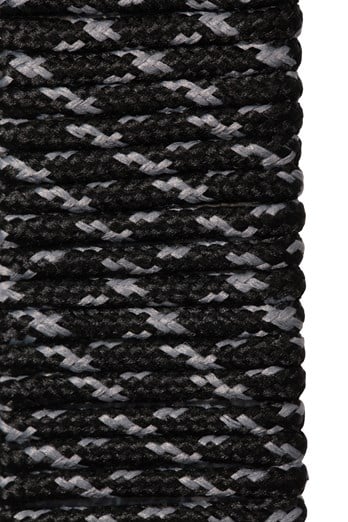 Round Textured Boot Laces - 150cm Black