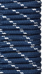 Round Textured Boot Laces - 150cm Navy