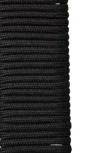 Round Shoe Laces 100cm Black