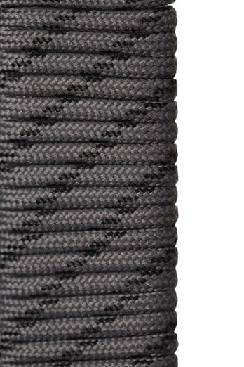 Runde Schnürsenkel 100 cm Dunkel Grau
