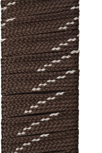 Flat Fleck Boot Laces - 150cm Brown