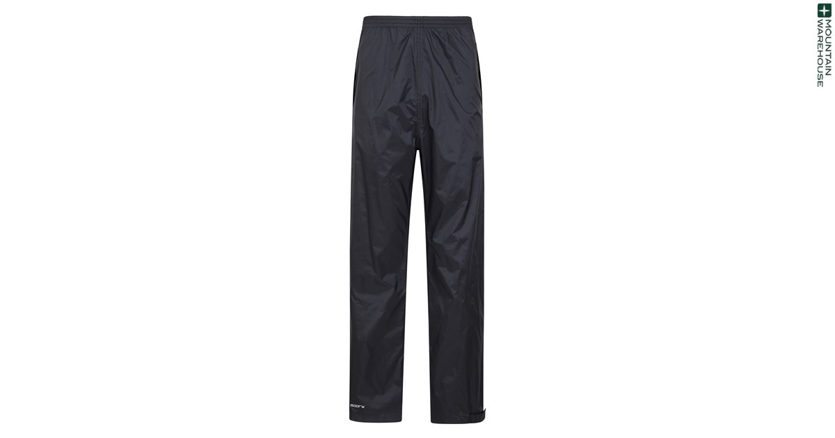  Mountain Warehouse Spray Mens Waterproof Pants Black XX-Small :  Clothing, Shoes & Jewelry