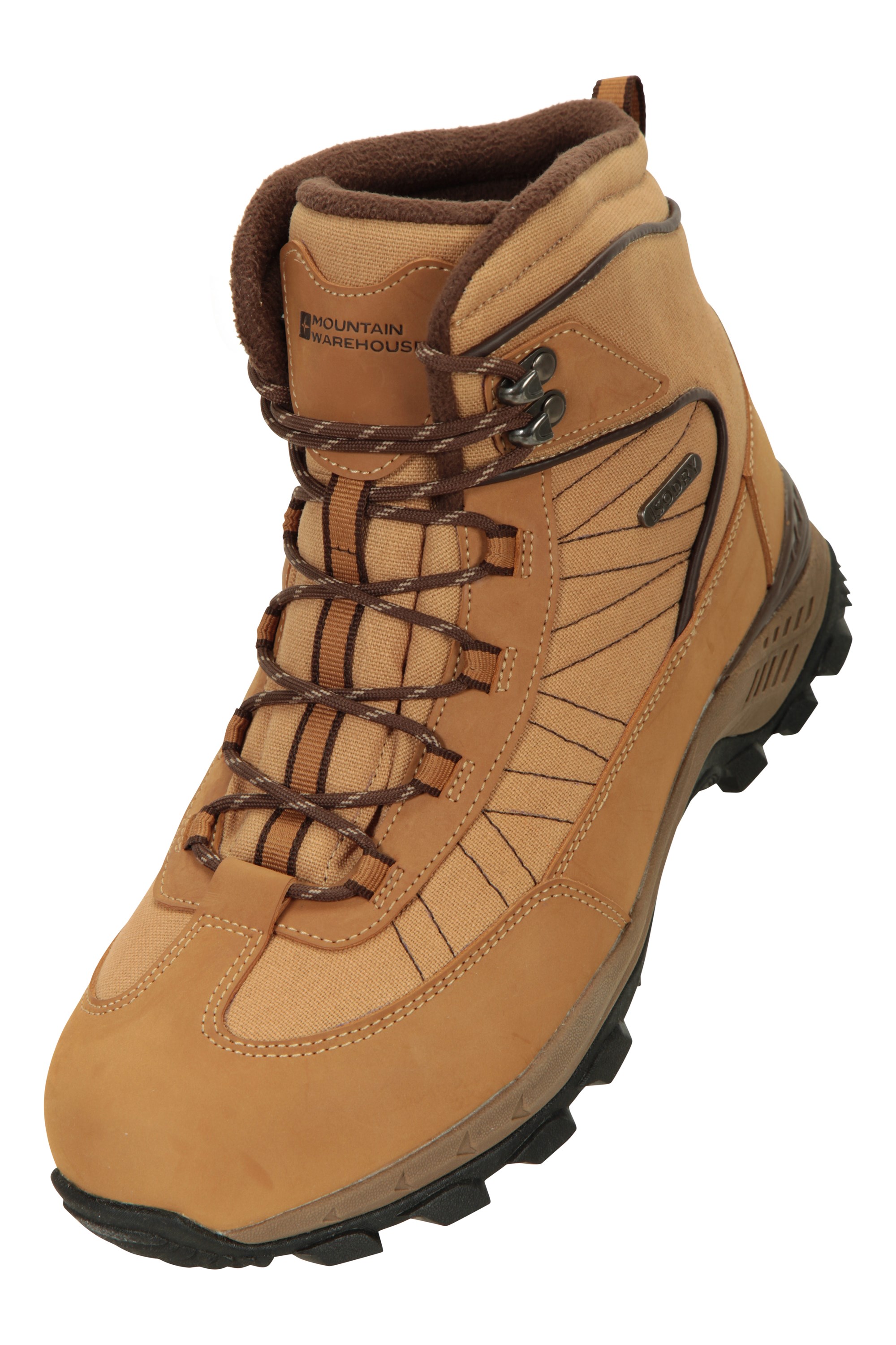 Mountain Warehouse Mens Boulder Winter Trekker Boots Waterproof Thermal Shoes 