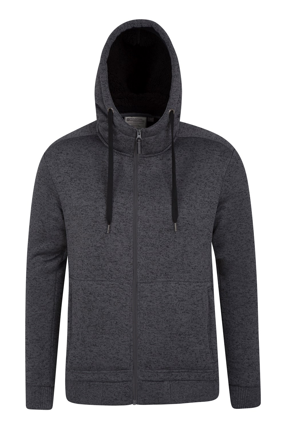 nevis mens fur lined hoodie