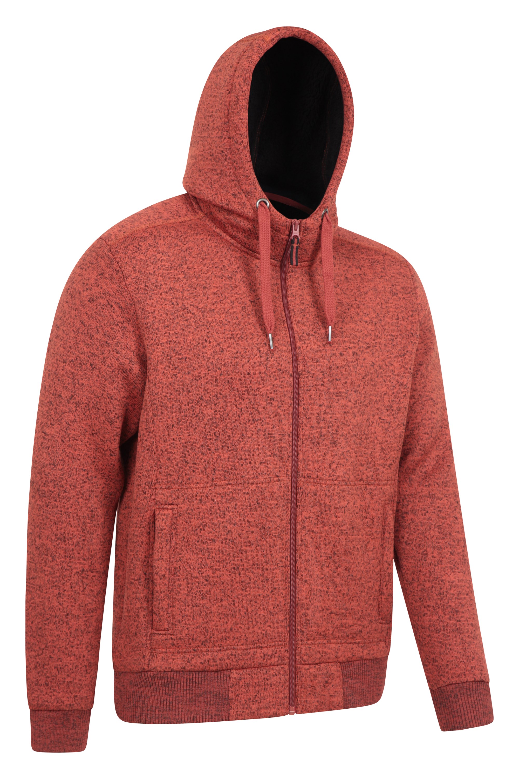 Oversized Thermal-Lined Pullover Hoodie for Men