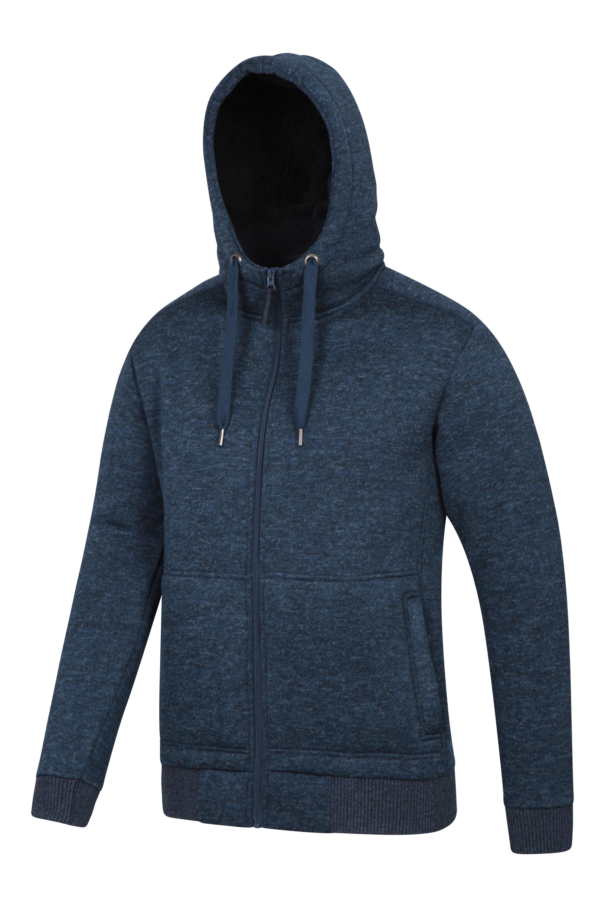 wool lined hoodie mens