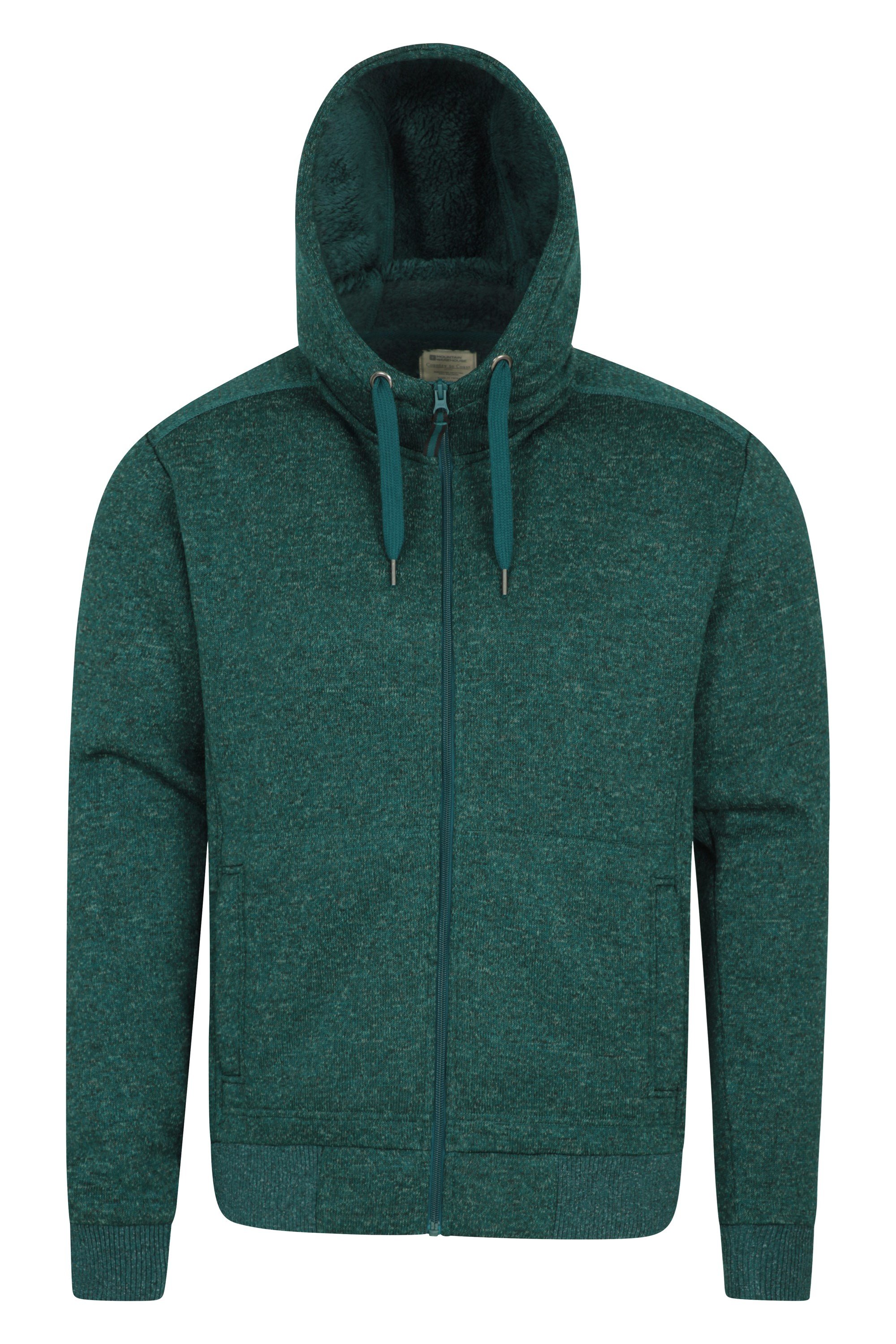 Nevis Mens Fleece Lined Hoodie 