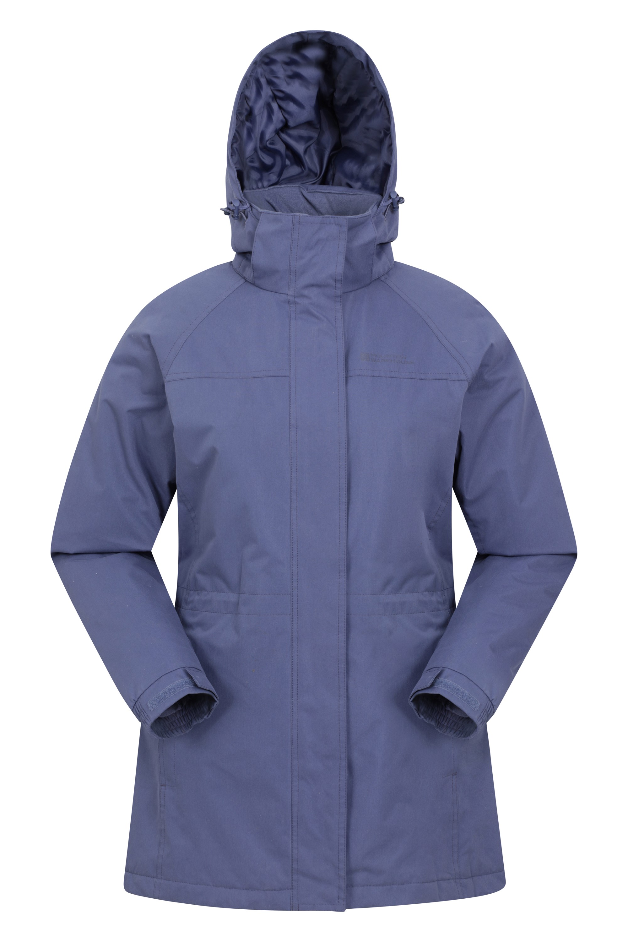 Westport Womens Winter Long Jacket - Blue