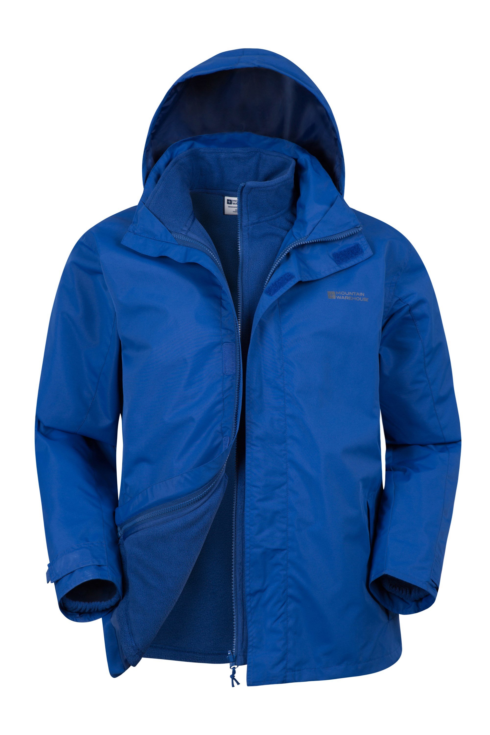 fell mens 3 in 1 water resistant jacket