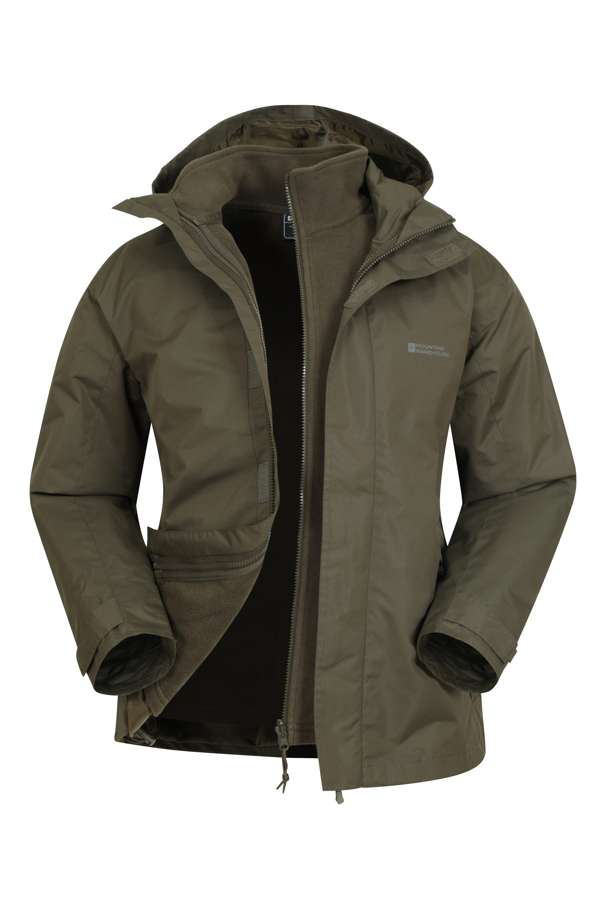 Fell Mens 3 in 1 Water Resistant Jacket | Mountain Warehouse US