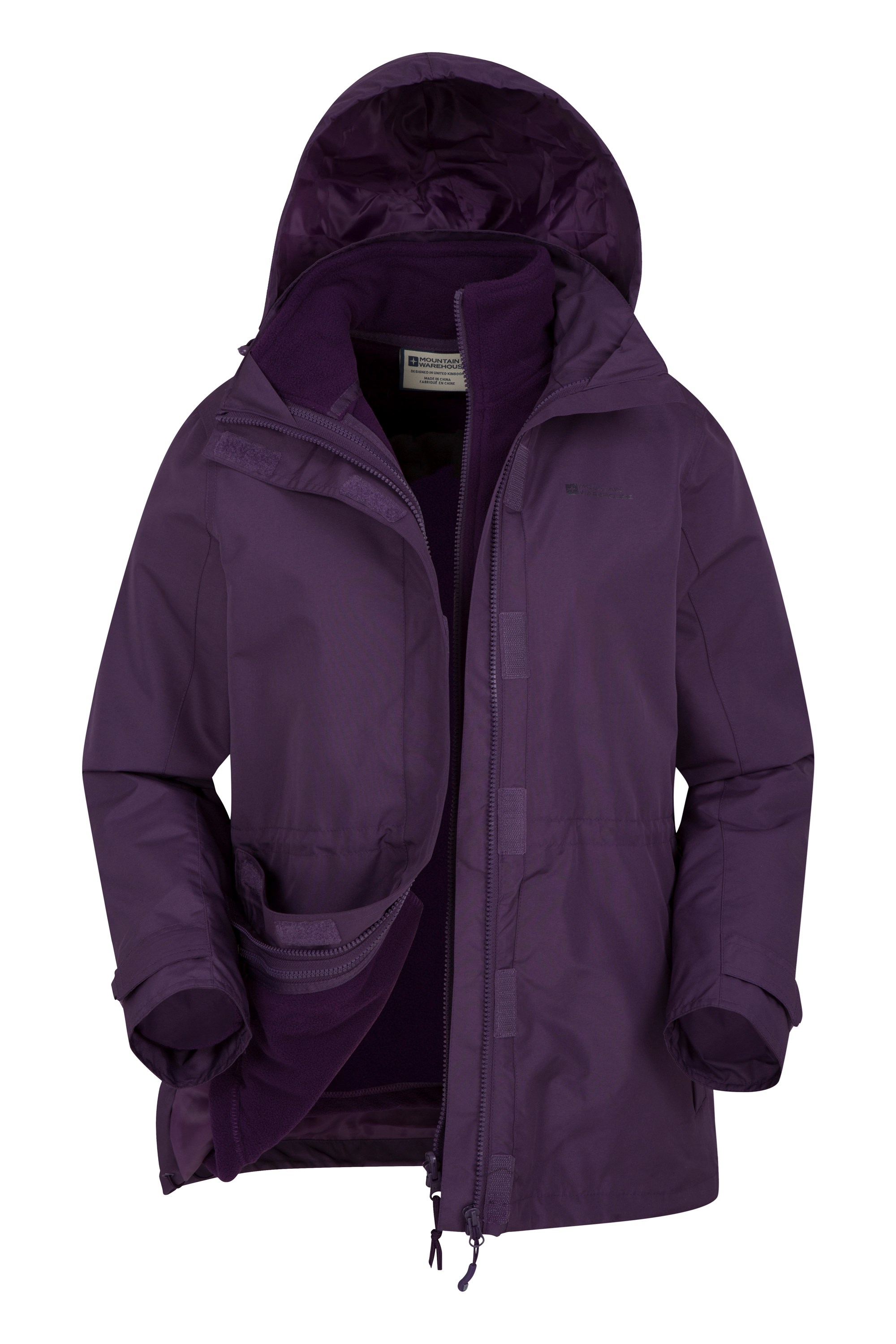 Fell Womens 3 in 1 Water Resistant Jacket Mountain Warehouse EU