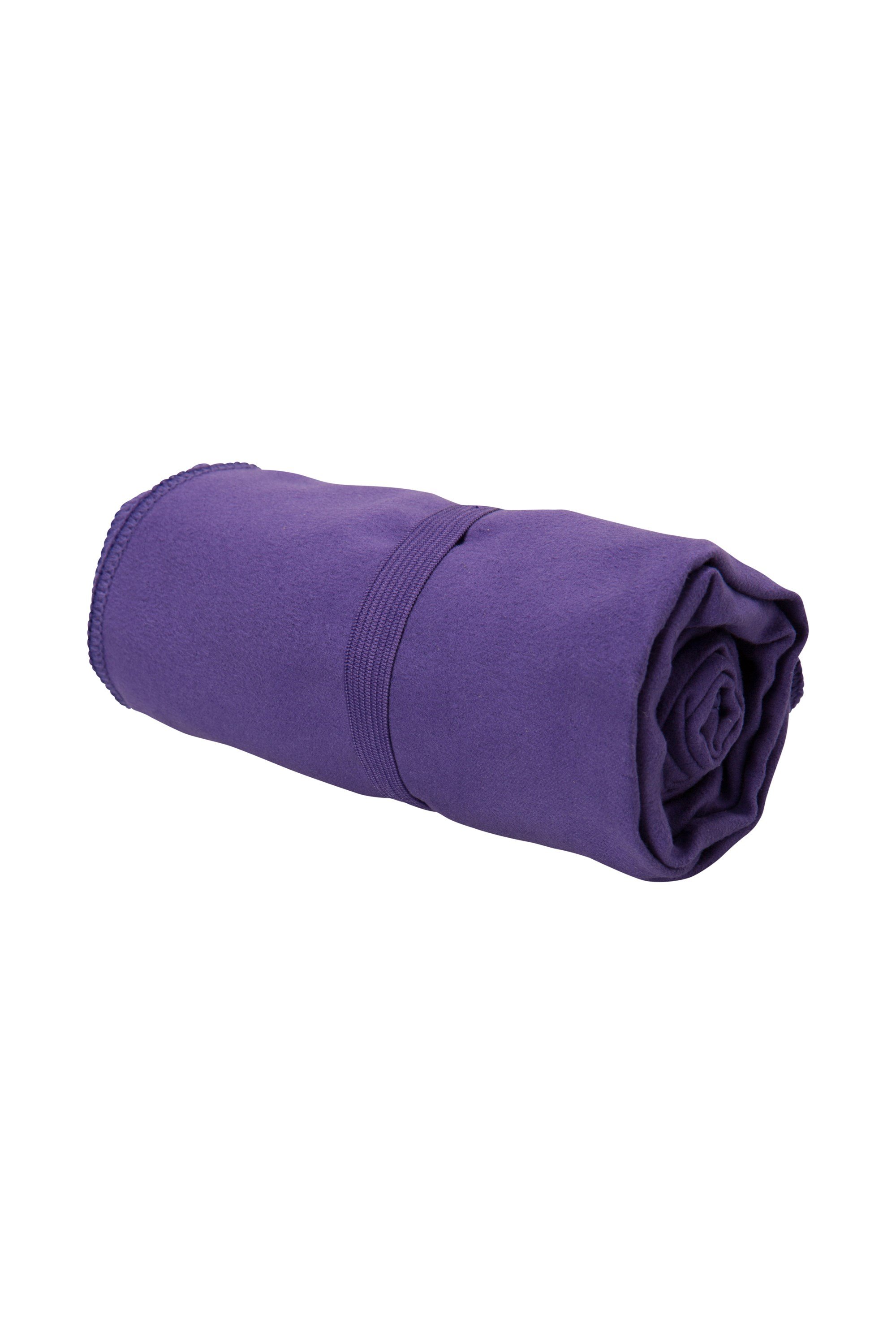 Compact Travel Towel - 120 x 58cm - Purple