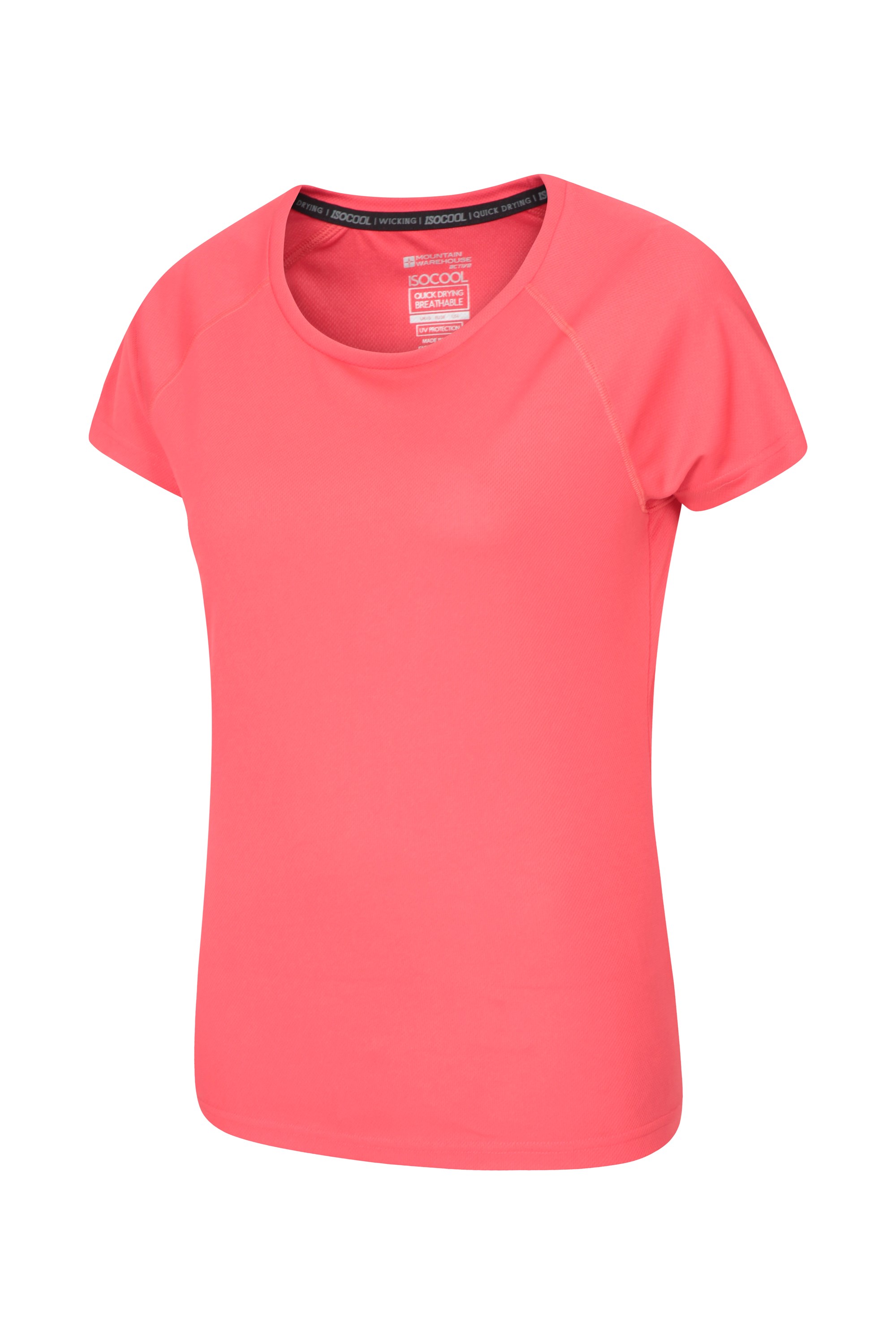 course à pied et quotidien Séchage rapide Protection UV Longues manches Mountain Warehouse T-shirt d’été Endurance pour femme Léger Pour voyages 