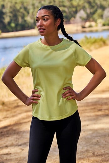 Endurance Womens T-Shirt Lime