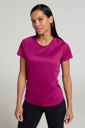Endurance Womens T-Shirt Purple