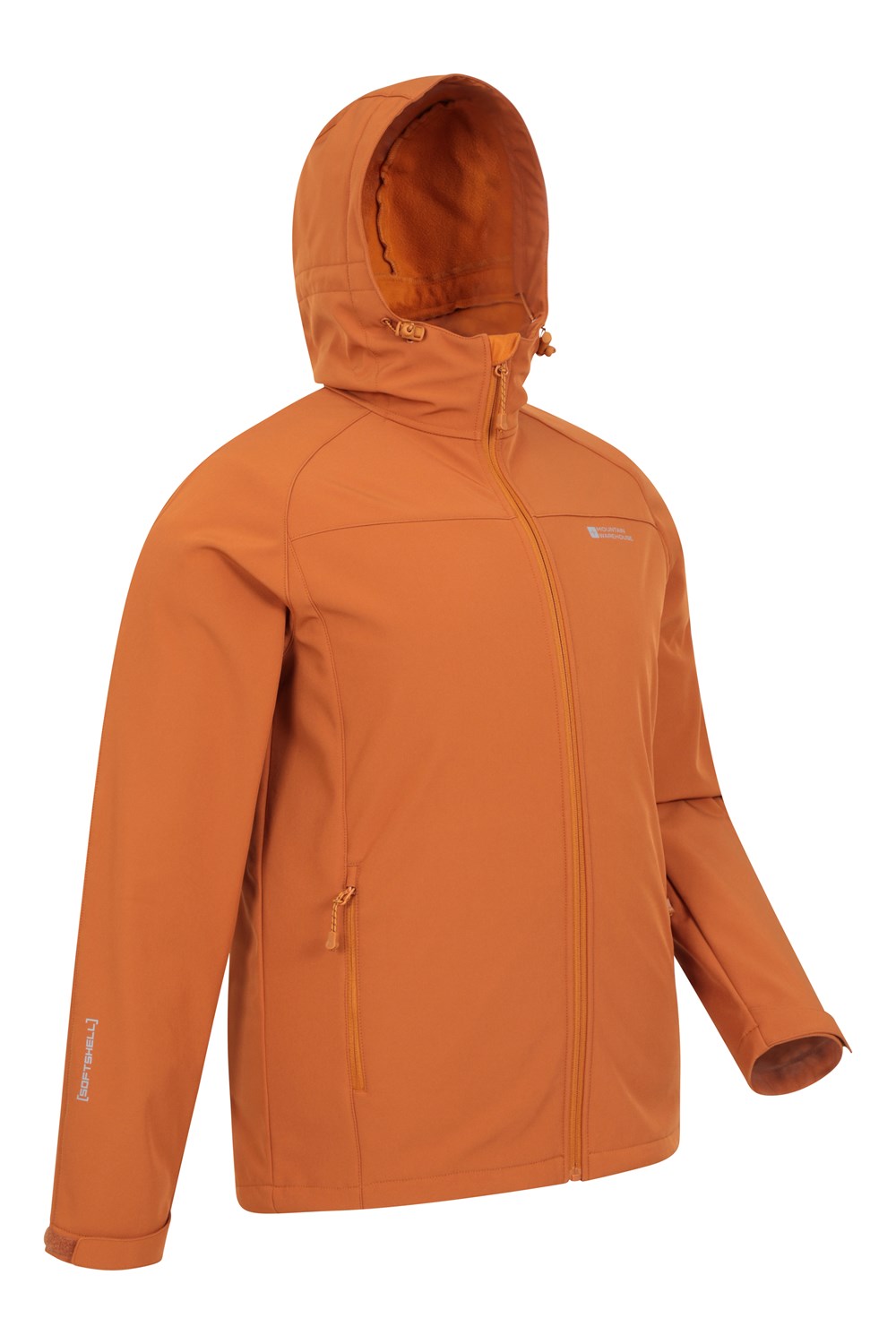 thumbnail 3  - Mountain Warehouse Exodus Mens Softshell Jacket Lightweight Hooded Coat