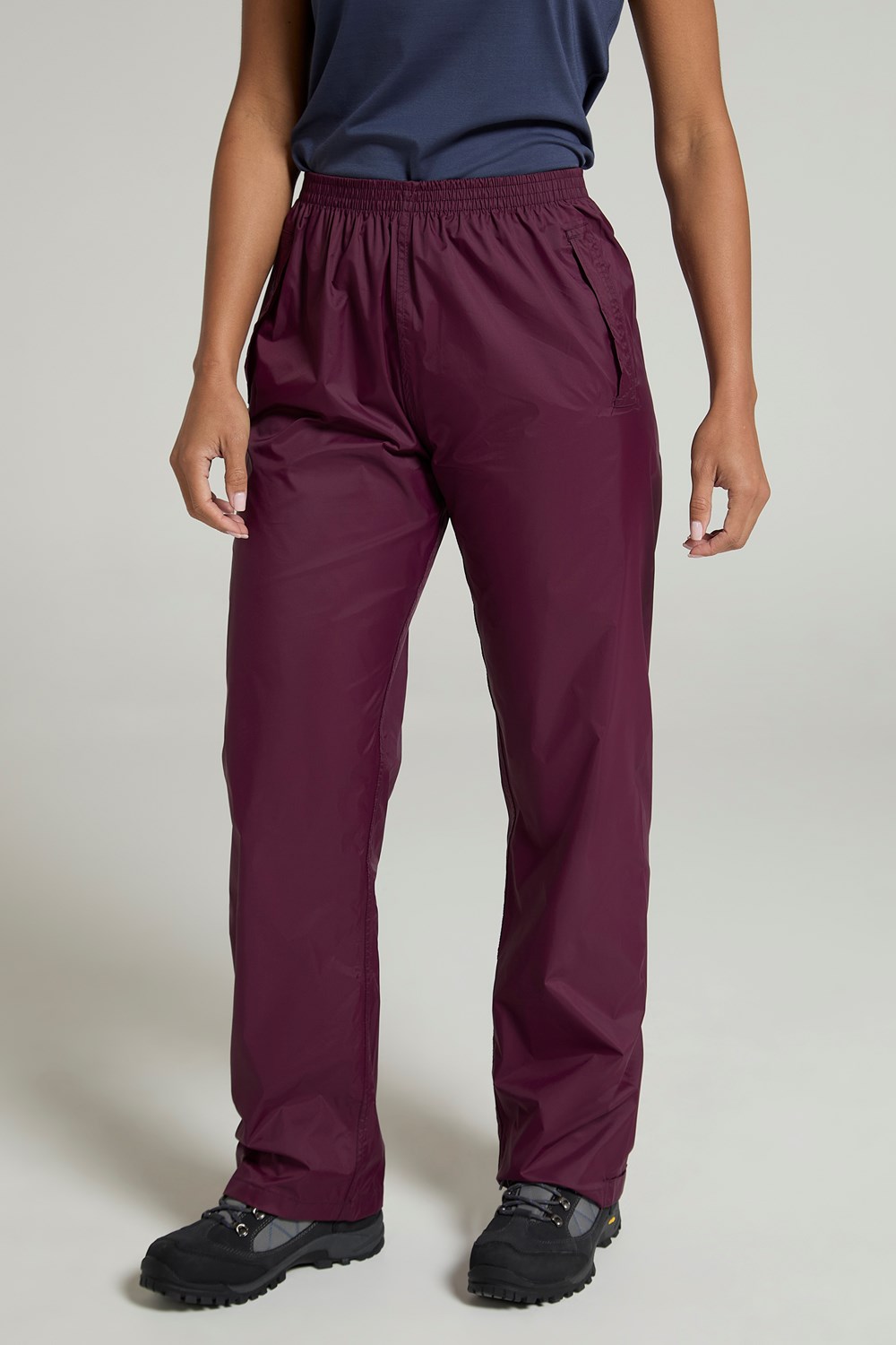 Mountain Warehouse wasserdichte Damen Überhose Wandern Regenhose Damen - Bild 35 von 83