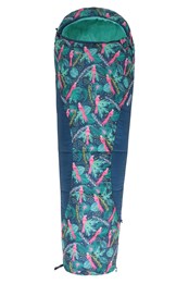 Apex Mini Patterned Sleeping Bag Navy