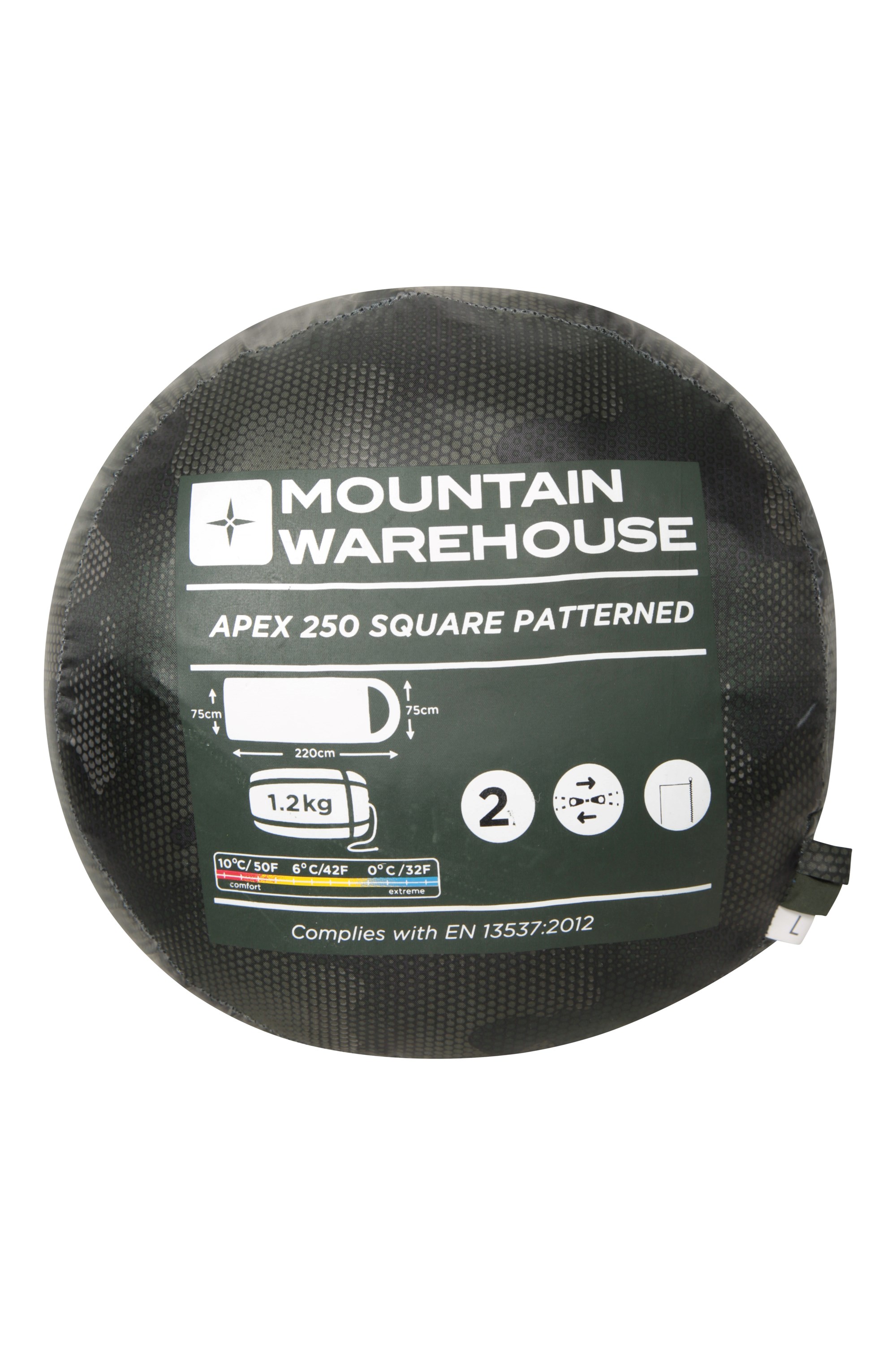 Apex 250 Square Sleeping Bag Mountain Warehouse EU