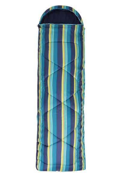 Apex 250 Square Sleeping Bag - Navy/ Red/ Green/ Yellow