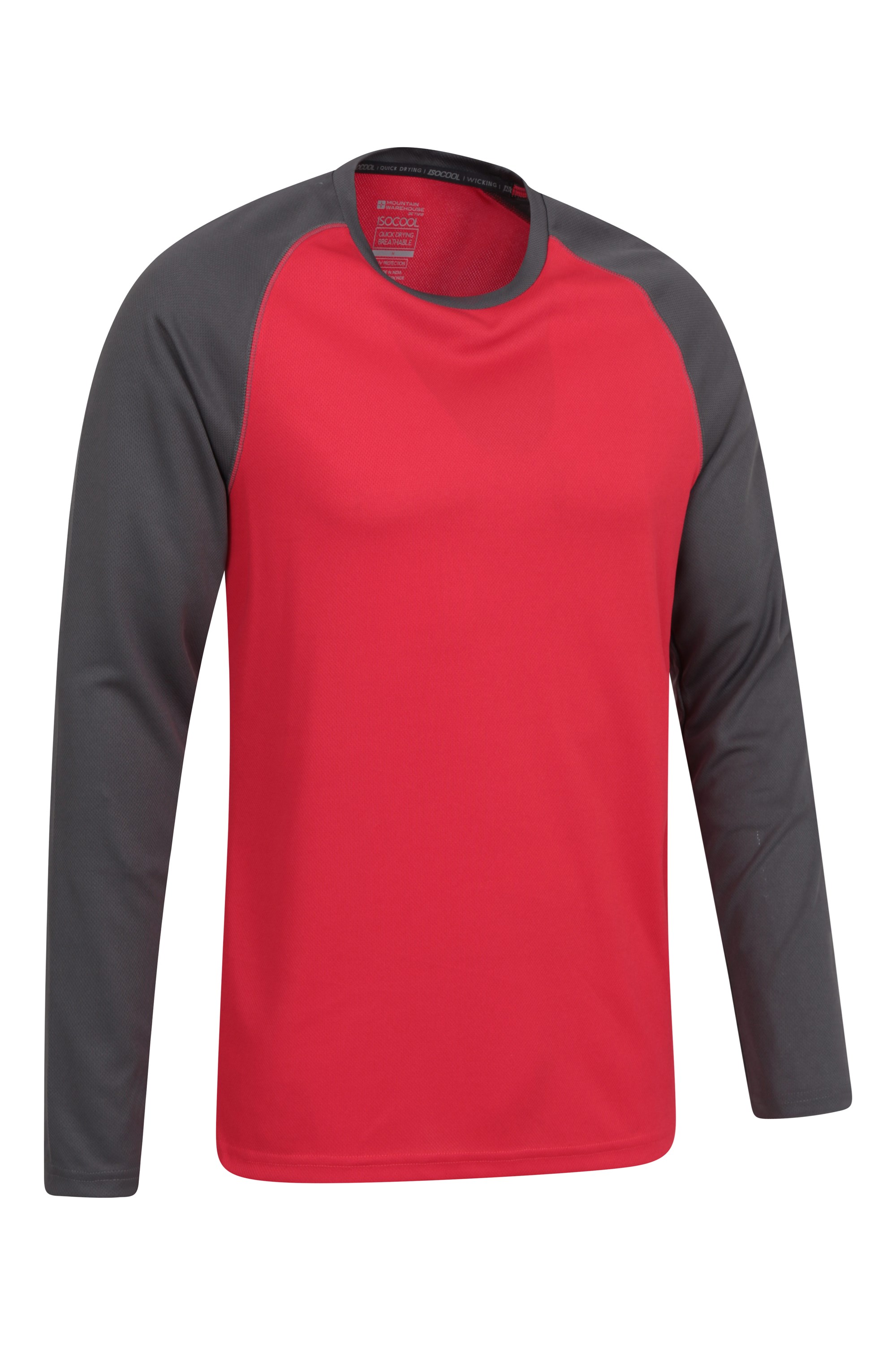 Léger Course à Pied et Quotidien pour Voyages Séchage Rapide Longues Manches Protection UV Mountain Warehouse T-Shirt d’été Endurance pour Femme 