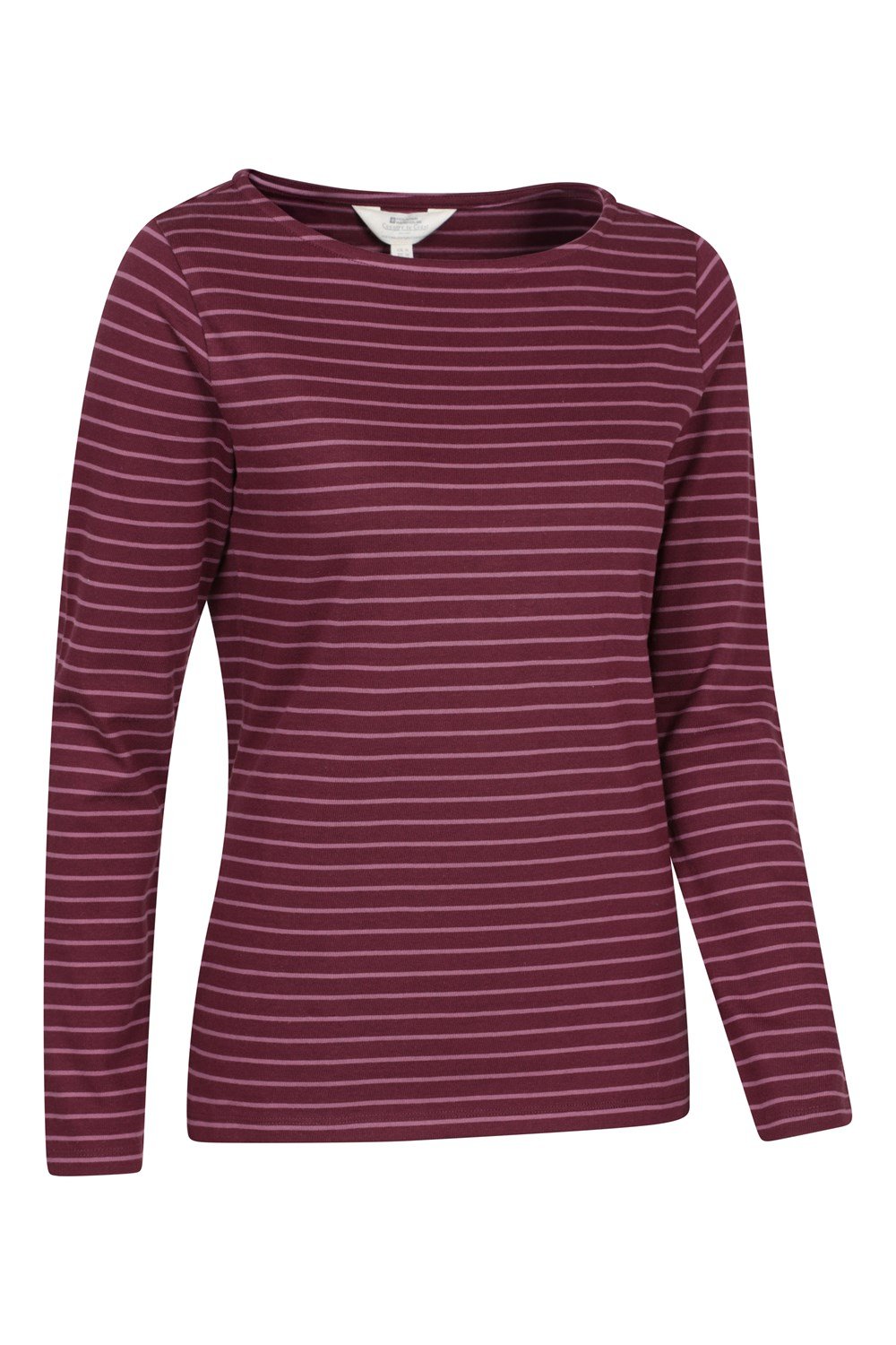 Mountain Warehouse Womens Long Sleeved T-Shirt Lightweight Cotton Breathable - Picture 27 of 81