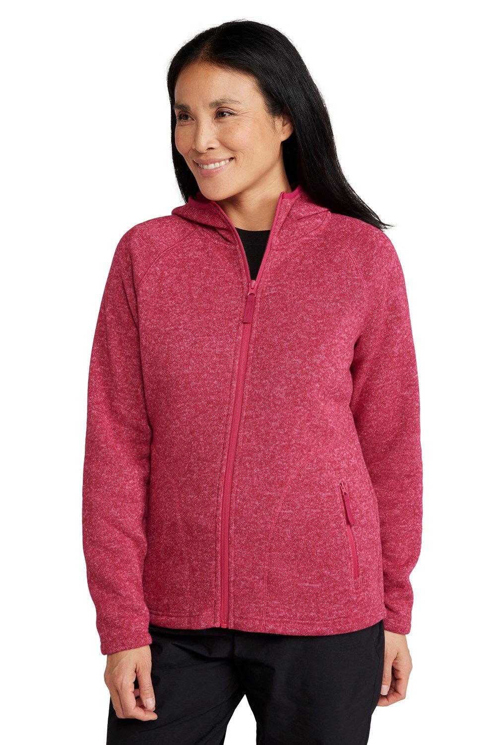 Mountain Warehouse Womens Nevis Full Zip Hoodie Fleece Lightweight Ladies Jacket - Picture 33 of 91
