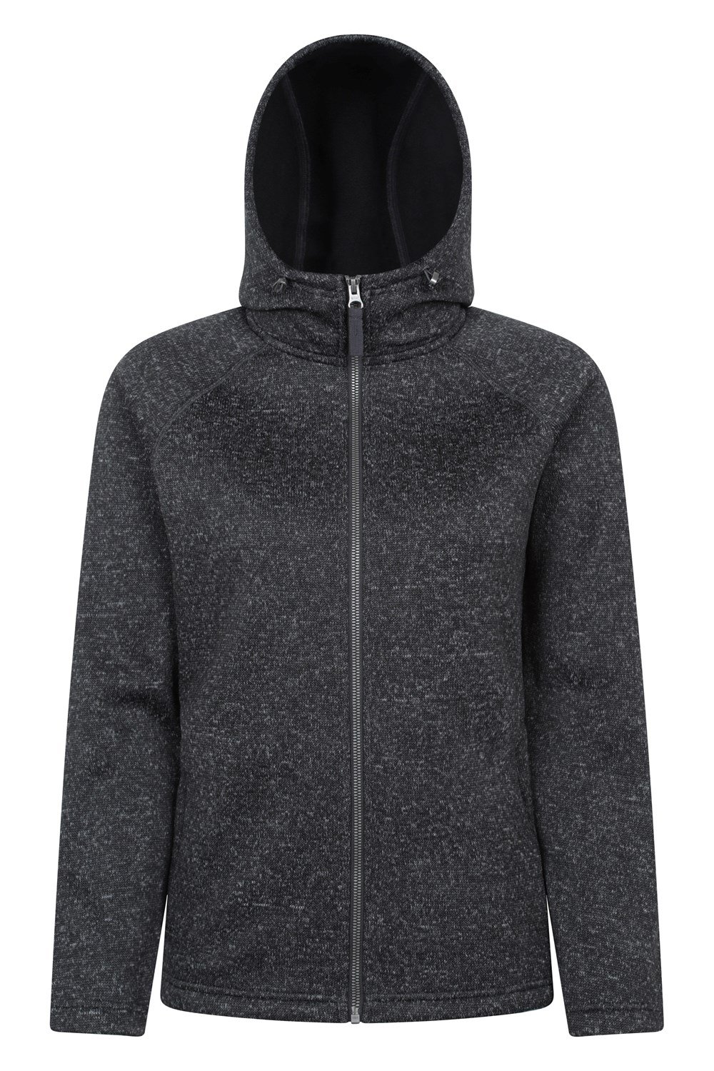 Mountain Warehouse Womens Nevis Full Zip Hoodie Fleece Lightweight Ladies Jacket - Picture 46 of 91