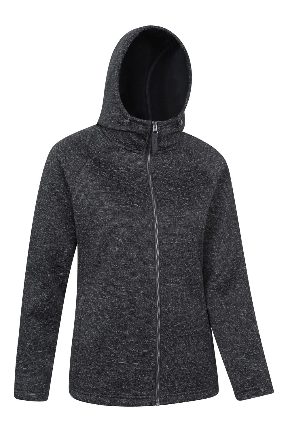 Mountain Warehouse Womens Nevis Full Zip Hoodie Fleece Lightweight Ladies Jacket - Picture 48 of 91
