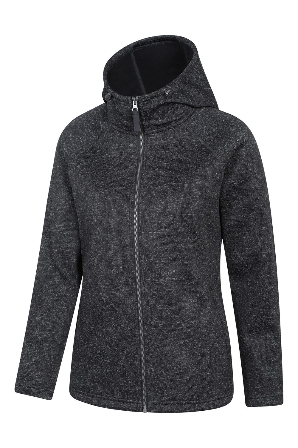 Mountain Warehouse Womens Nevis Full Zip Hoodie Fleece Lightweight Ladies Jacket - Picture 49 of 91