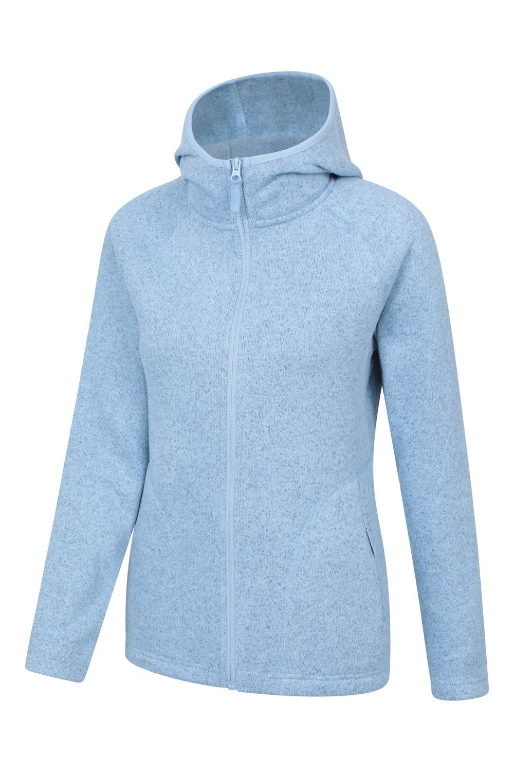 Mountain Warehouse Womens Nevis Full Zip Hoodie Fleece Lightweight Ladies Jacket - Picture 72 of 91