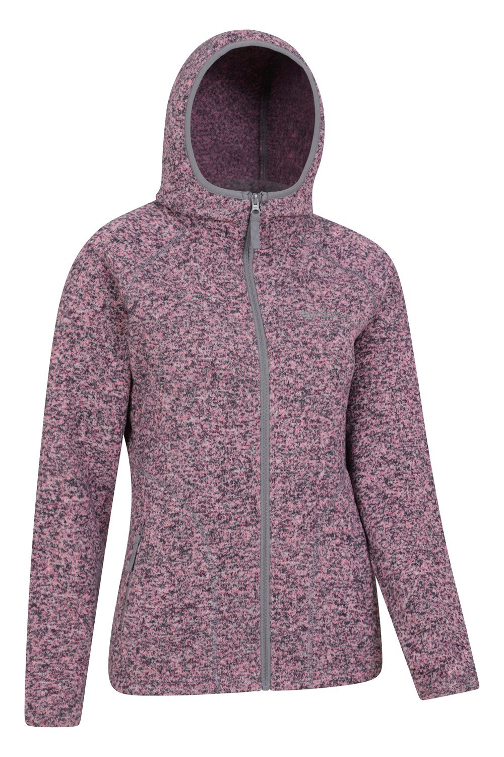 Mountain Warehouse Womens Nevis Full Zip Hoodie Fleece Lightweight Ladies Jacket - Picture 87 of 91