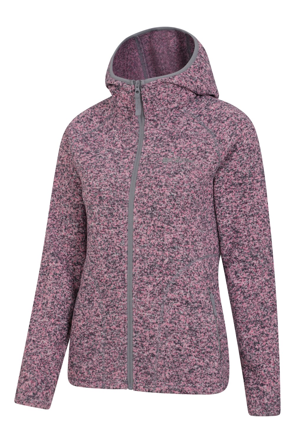 Mountain Warehouse Womens Nevis Full Zip Hoodie Fleece Lightweight Ladies Jacket - Picture 89 of 91