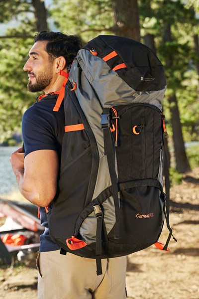 Carrion 80L Rucksack - Grey