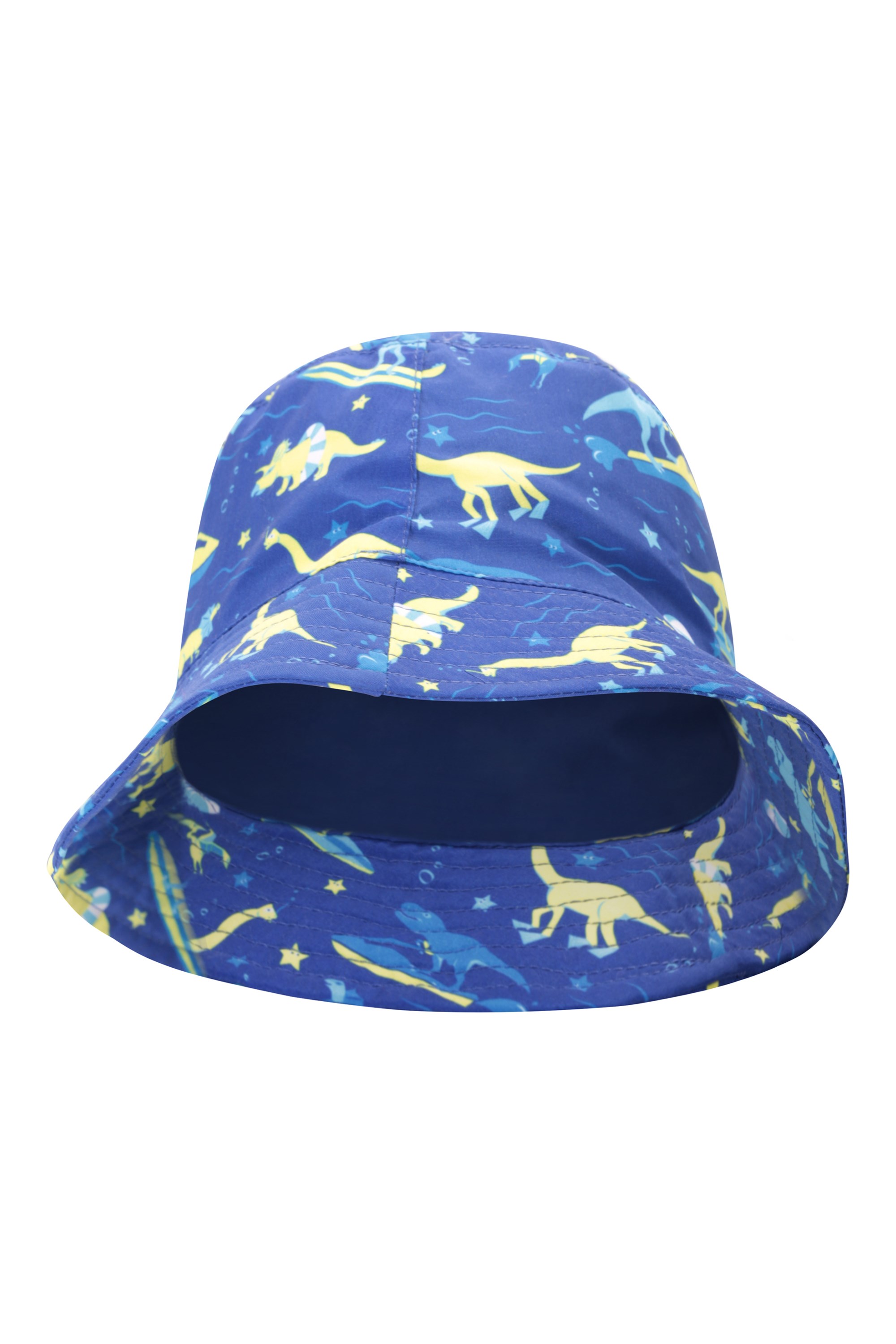 Printed Kids Bucket Hat - Blue