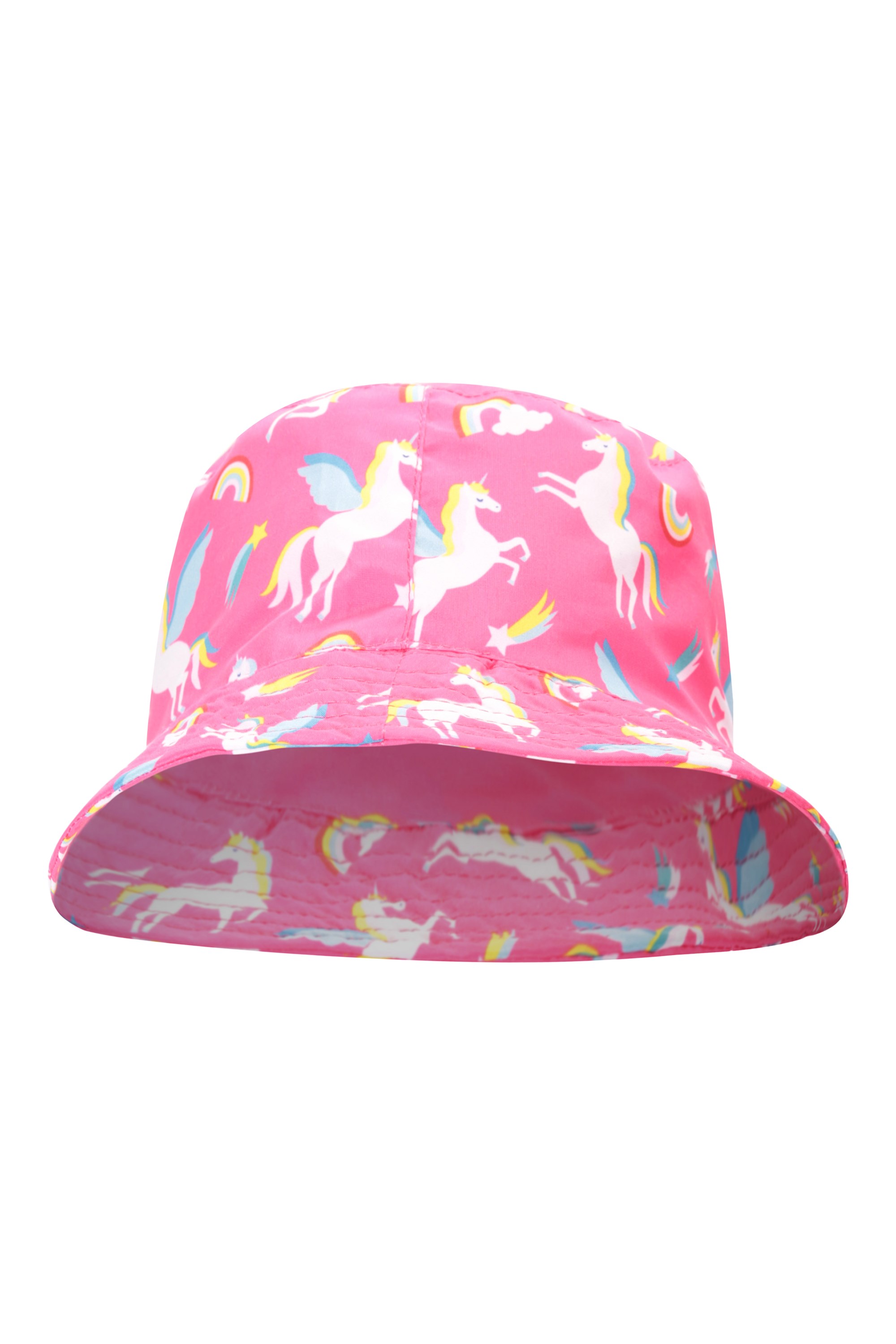Printed Kids Bucket Hat - Pink