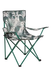 Folding Chair - Patterned Light Teal