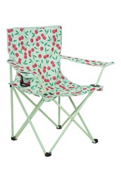 Folding Chair - Patterned Red