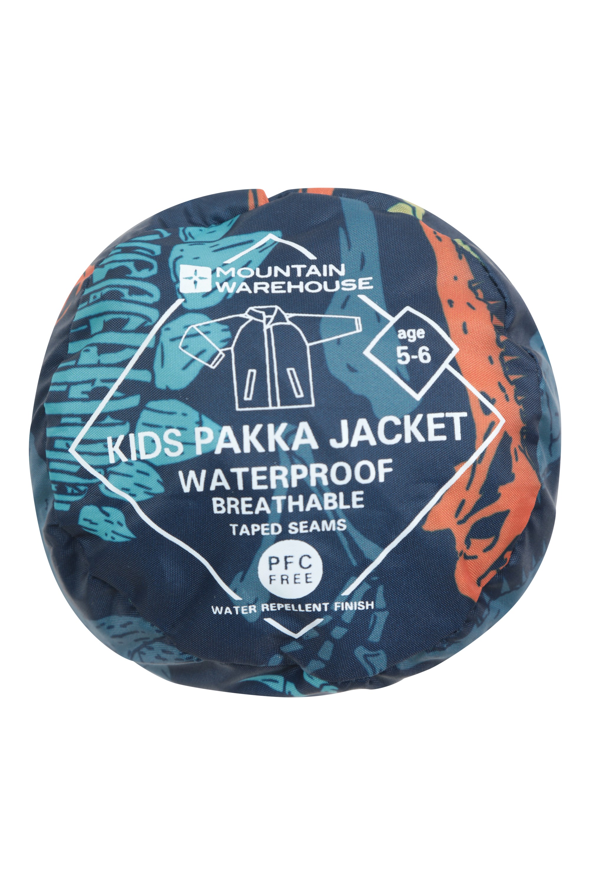 Printed Kids Waterproof Pakka Jacket