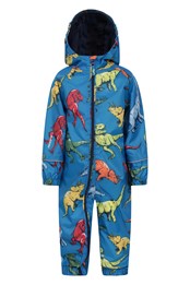 Puddle Kids Printed Waterproof Rain Suit Dinosaur