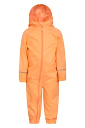 Traje Impermeable Puddle Niños Rosa Coral