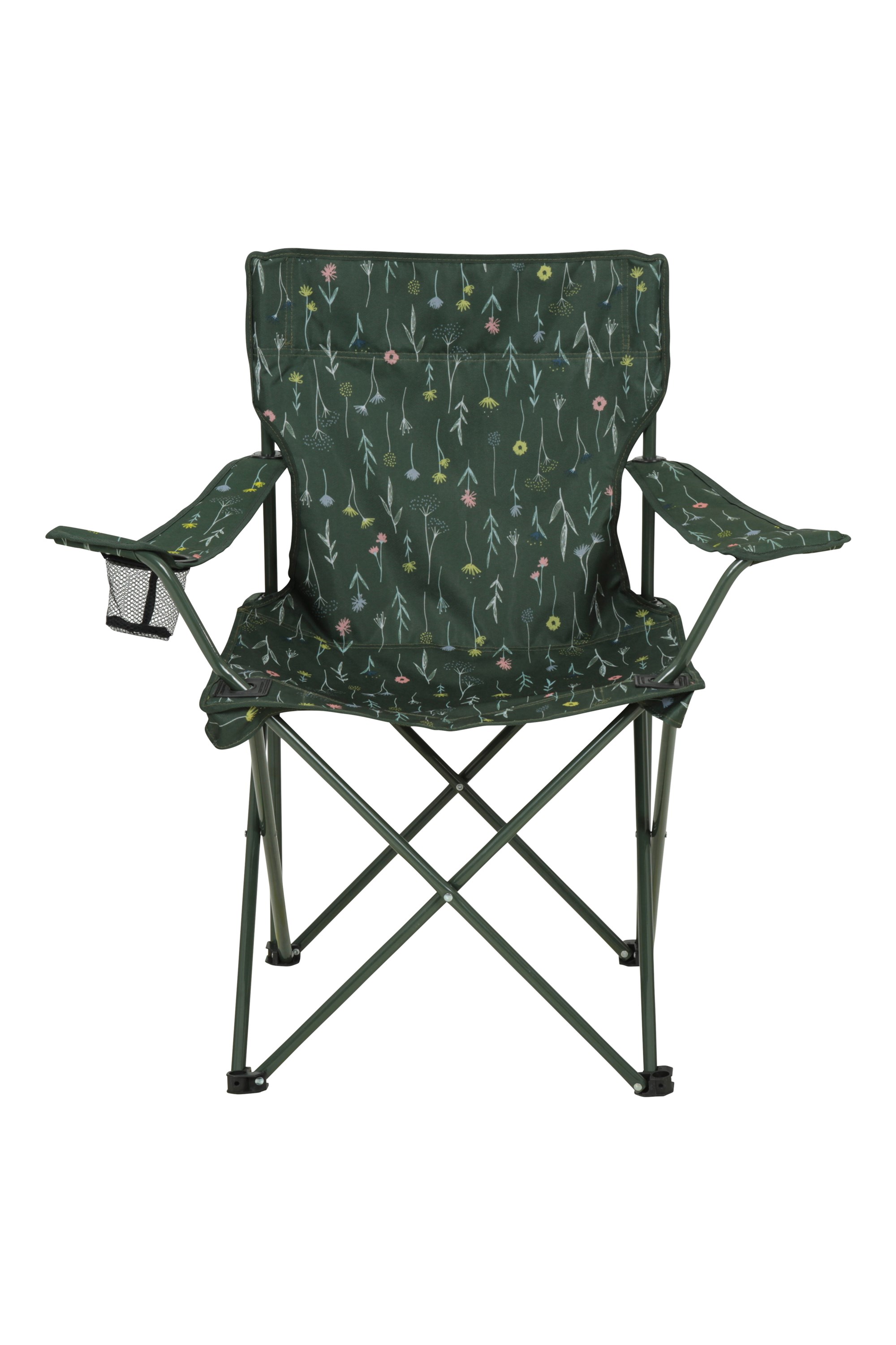 Chaise pliante à motifs - Vert