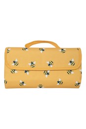 Picnic Mat - Patterned Yellow