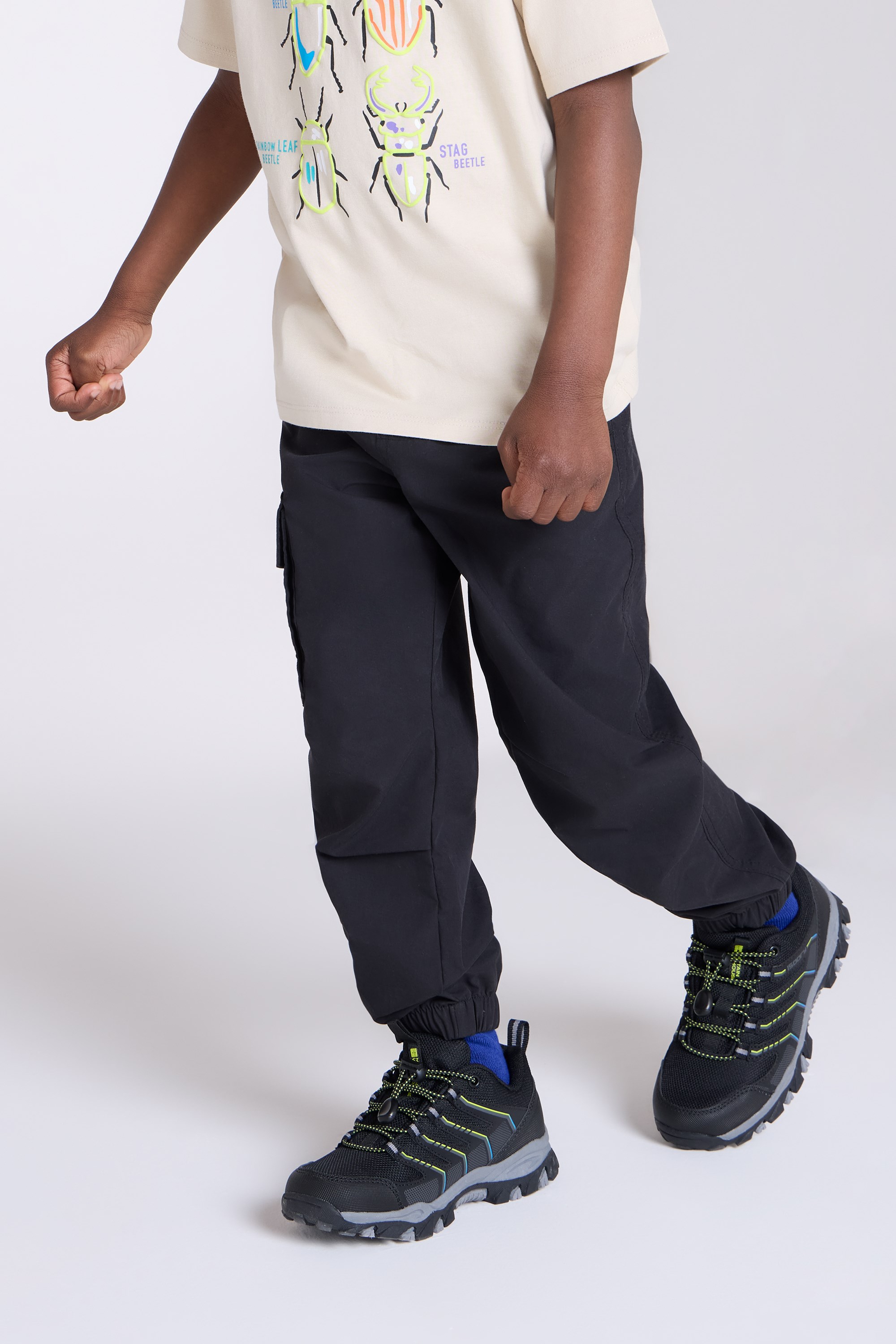 Southpole Men's Lightweight Quick Dry Cargo Nylon Jogger